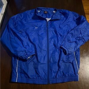 VTG Nike Men's Royal Blue Windbreaker